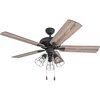 Prominence Home Lincoln Woods, 52 in. Ceiling Fan with Light, Bronze 50581-40